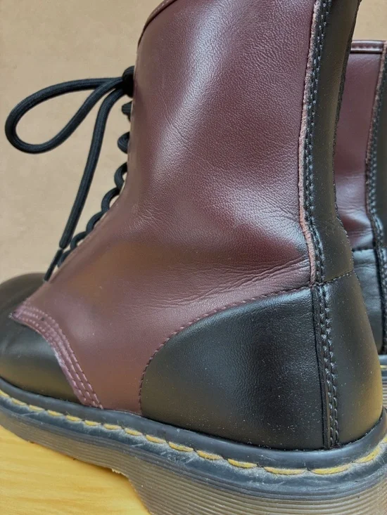 Custom Two-Tone Unisex Doc Martens 9M/10L - Picture 2 of 6